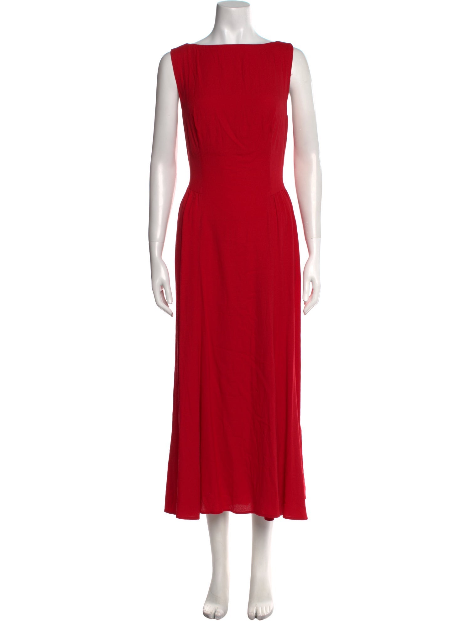 Reformation Bateau Neckline Long Dress w/ Tags