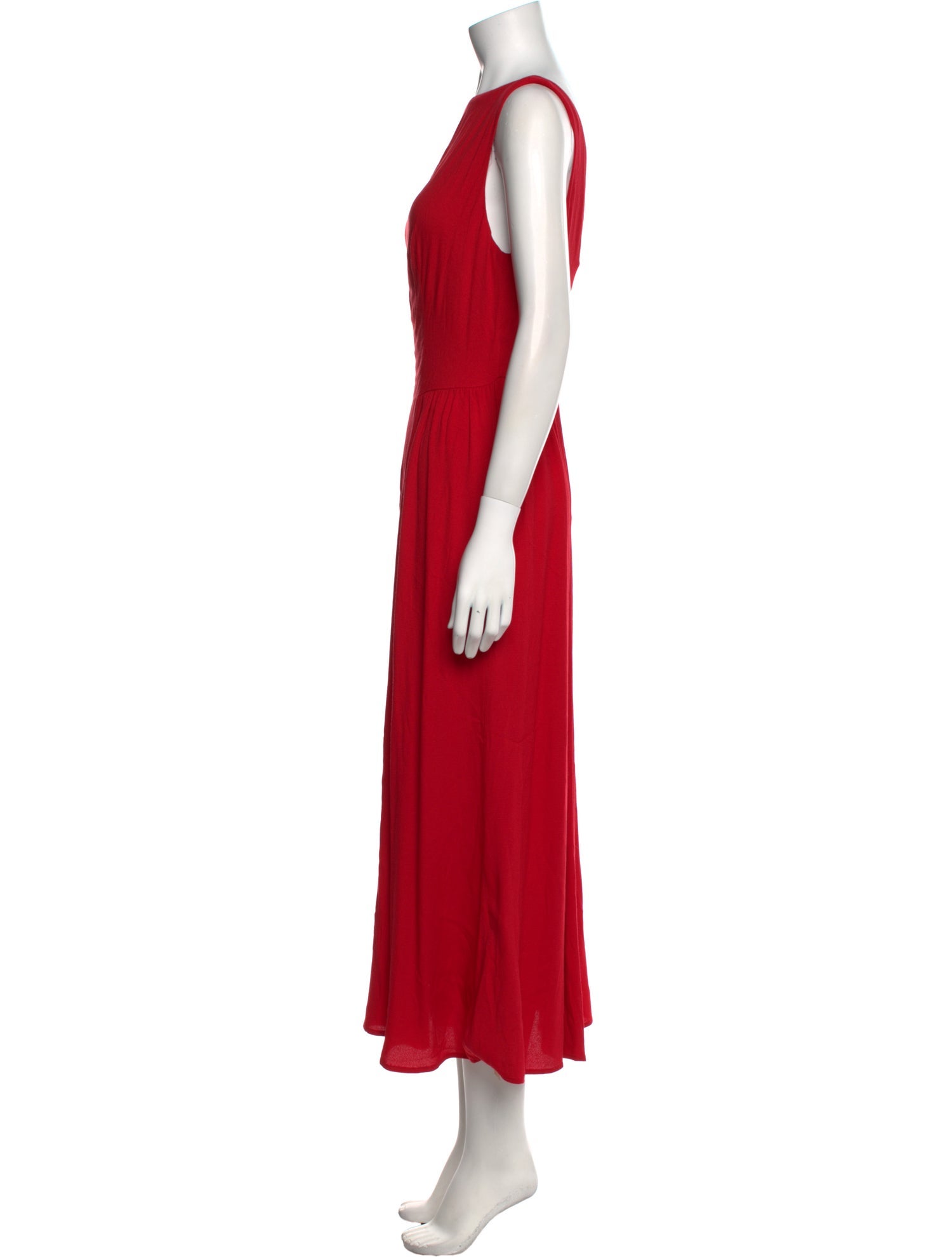 Reformation Bateau Neckline Long Dress w/ Tags