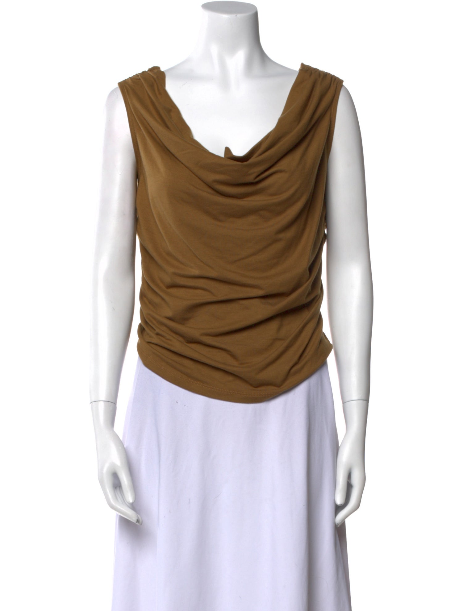 Reformation Cowl Neck Sleeveless Top