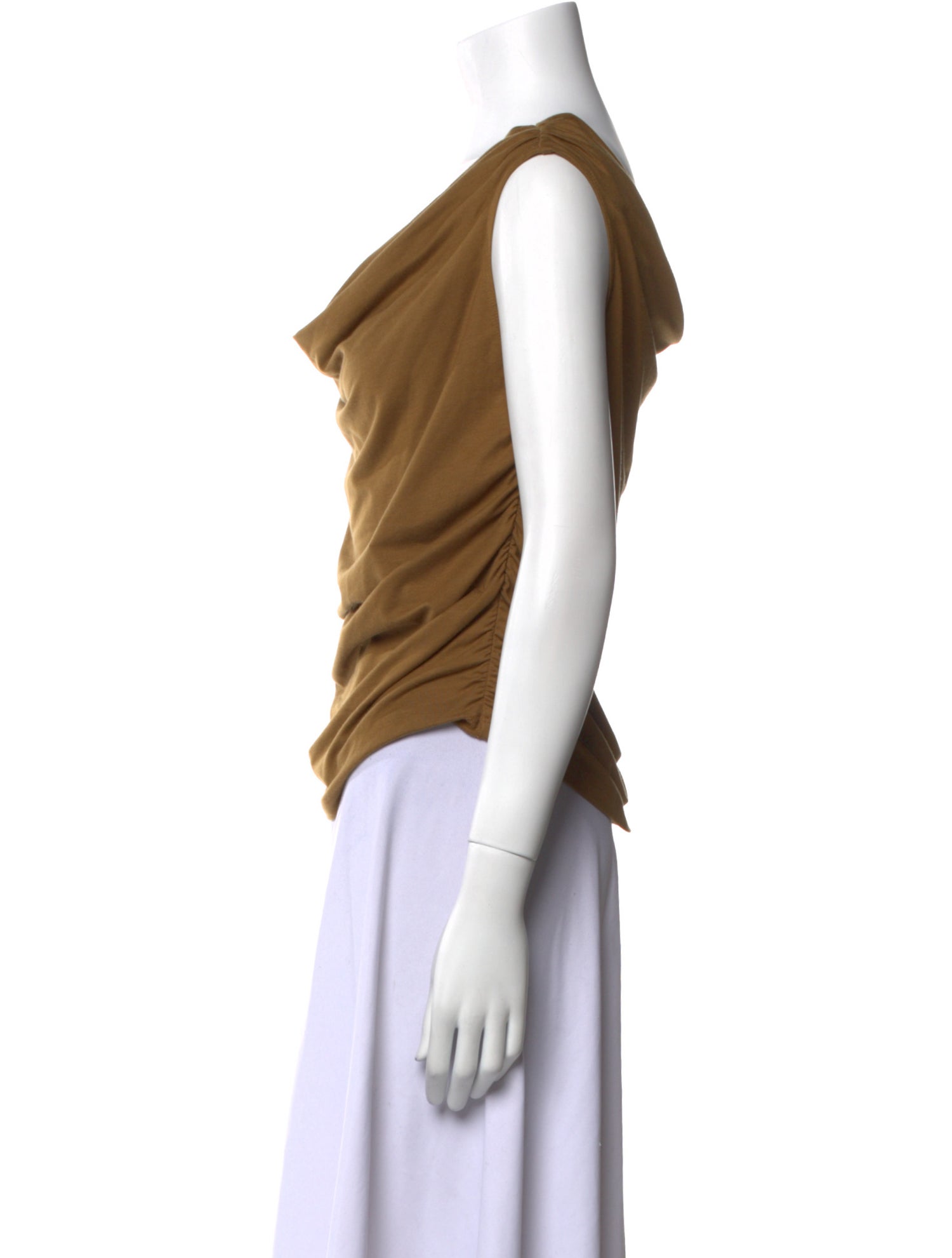 Reformation Cowl Neck Sleeveless Top