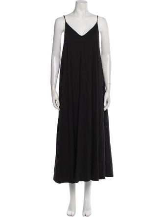 Reformation V-Neck Midi Length Dress