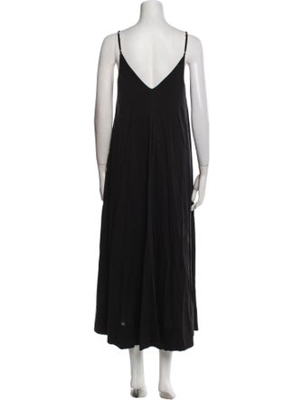 Reformation V-Neck Midi Length Dress