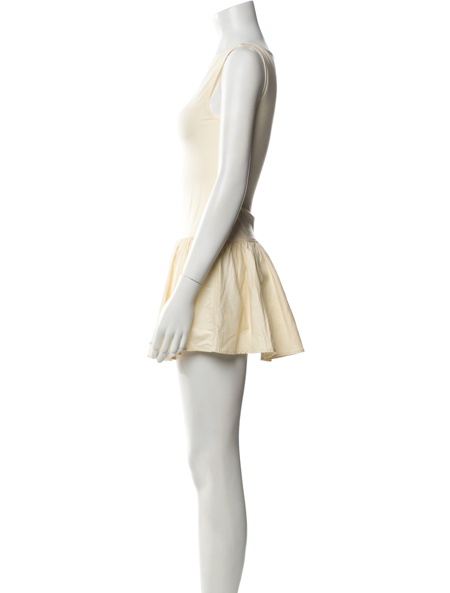 Reformation Bateau Neckline Mini Dress