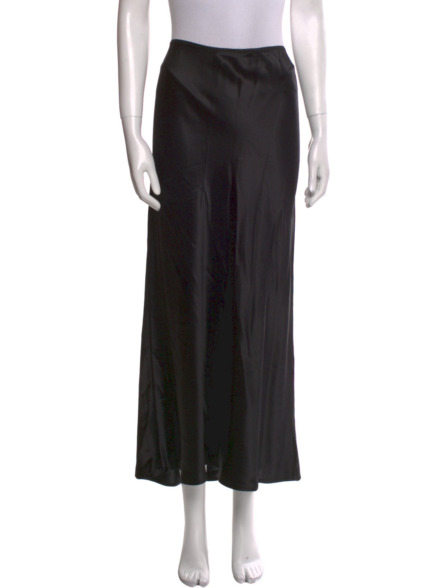 Reformation Silk Midi Length Skirt