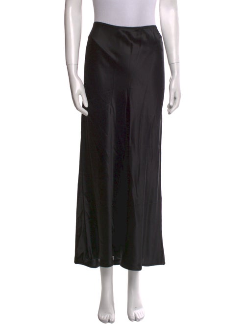 Reformation Silk Midi Length Skirt
