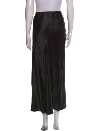 Reformation Silk Midi Length Skirt