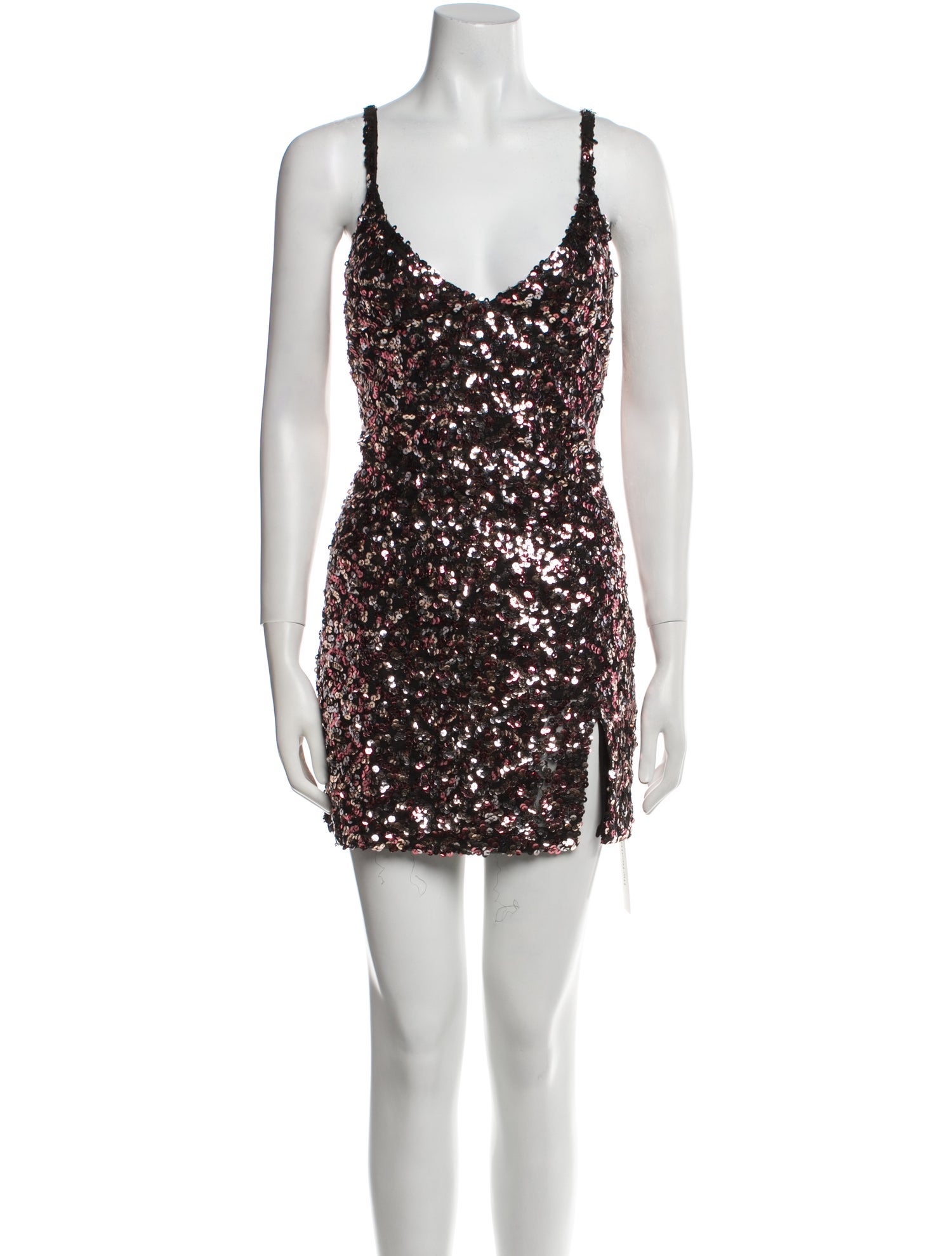 Reformation V-Neck Mini Dress