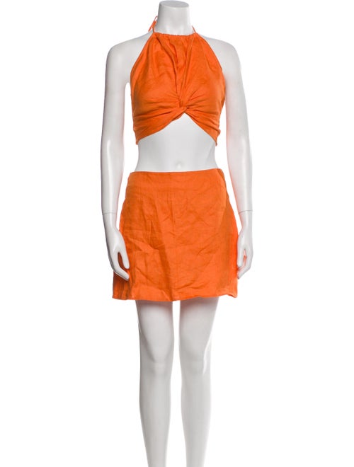 Reformation Linen Skirt Set