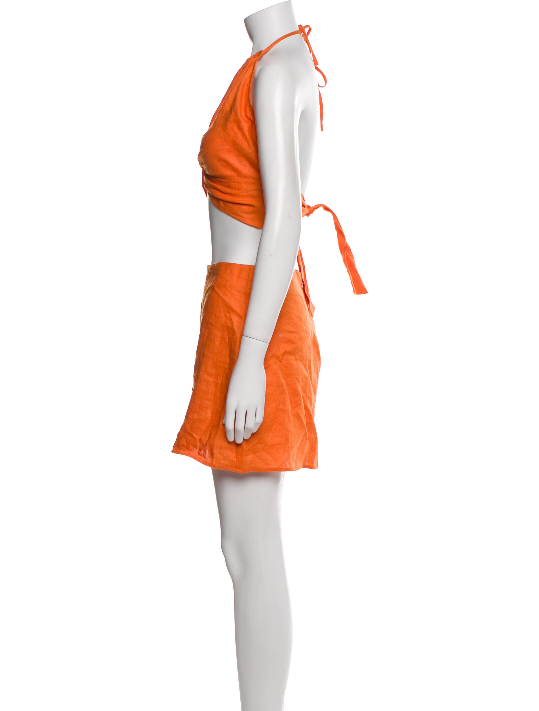 Reformation Linen Skirt Set