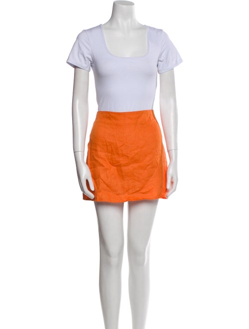 Reformation Linen Skirt Set