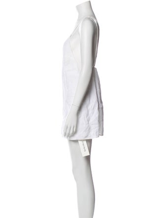 Reformation Linen Square Neckline Tunic