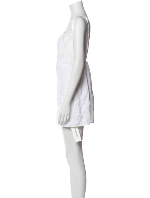 Reformation Linen Square Neckline Tunic