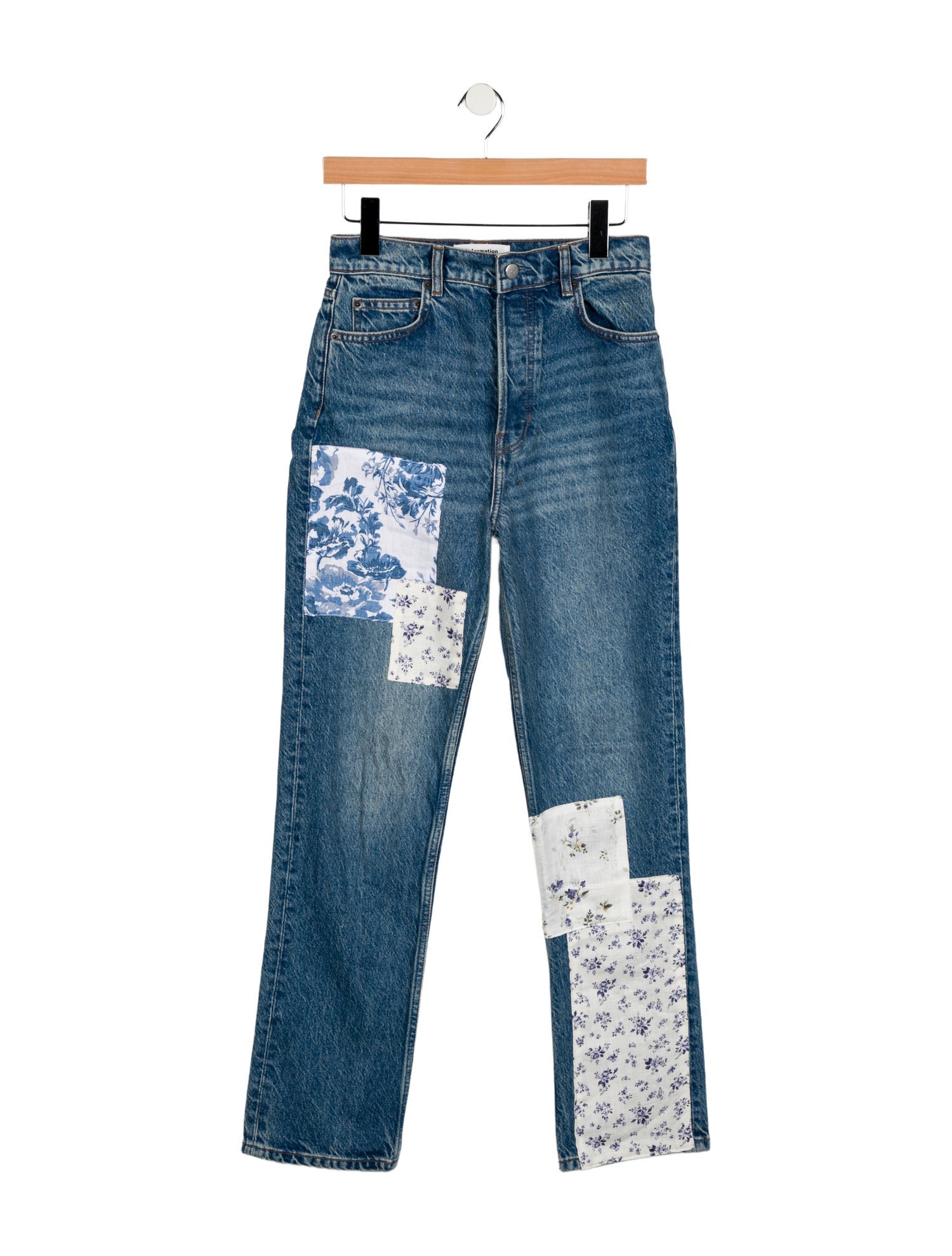Reformation High-Rise Straight Leg Jeans