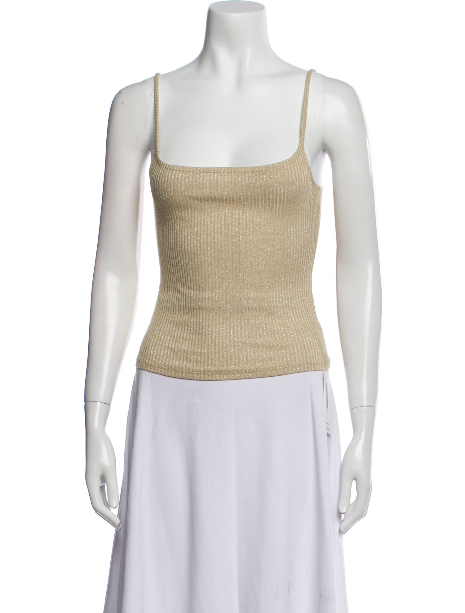 Reformation Square Neckline Sleeveless Top