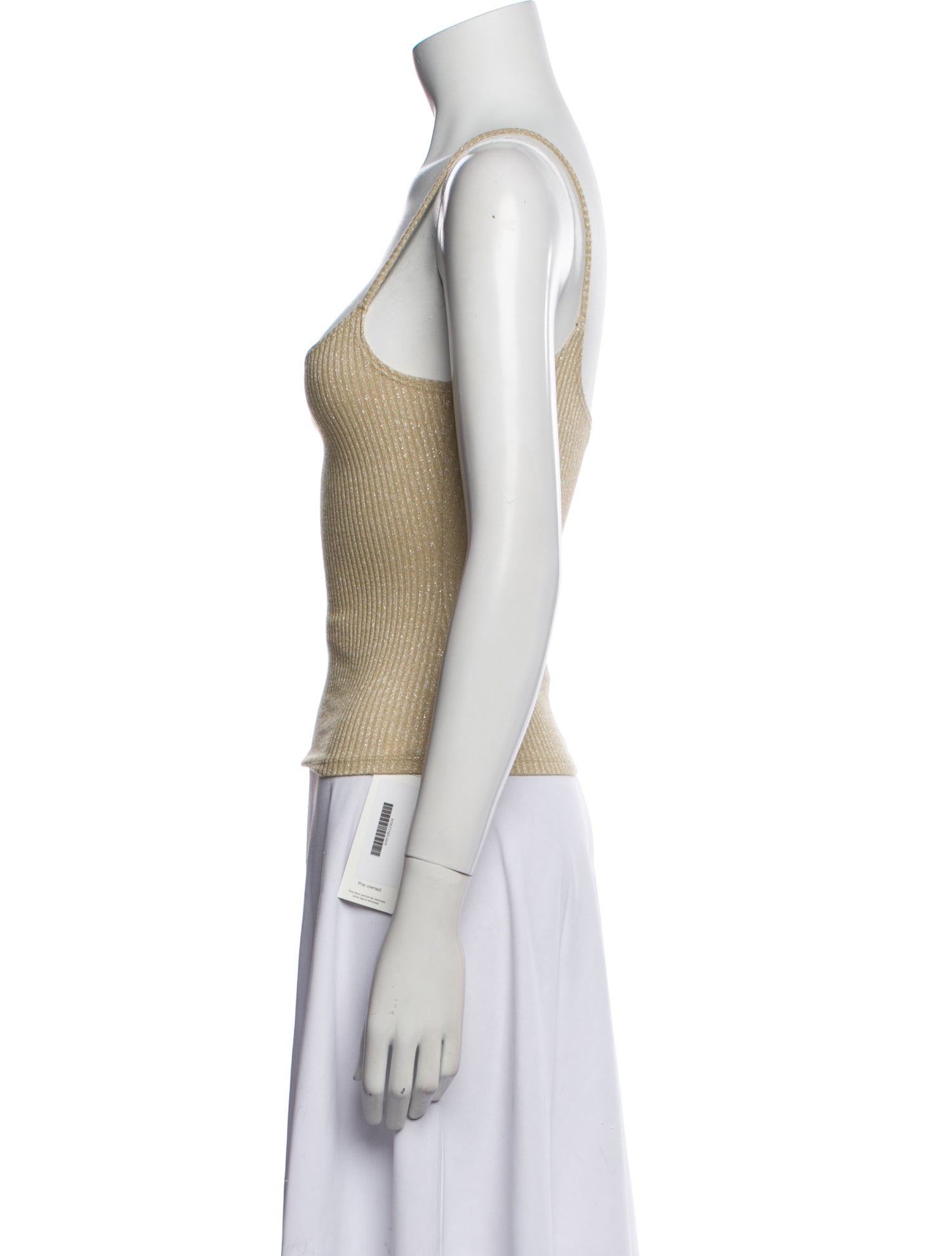 Reformation Square Neckline Sleeveless Top