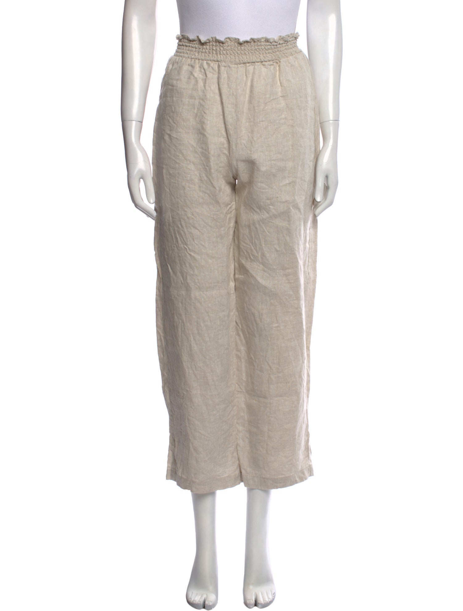 Reformation Linen Straight Leg Pants