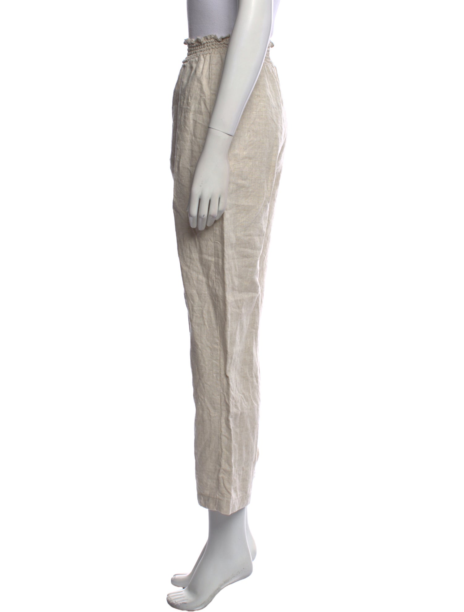 Reformation Linen Straight Leg Pants