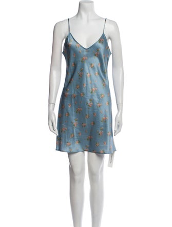 Reformation Silk Mini Dress