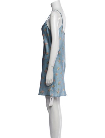 Reformation Silk Mini Dress