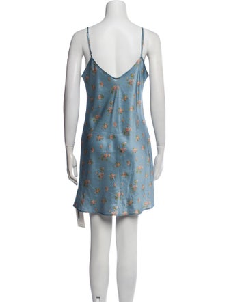 Reformation Silk Mini Dress