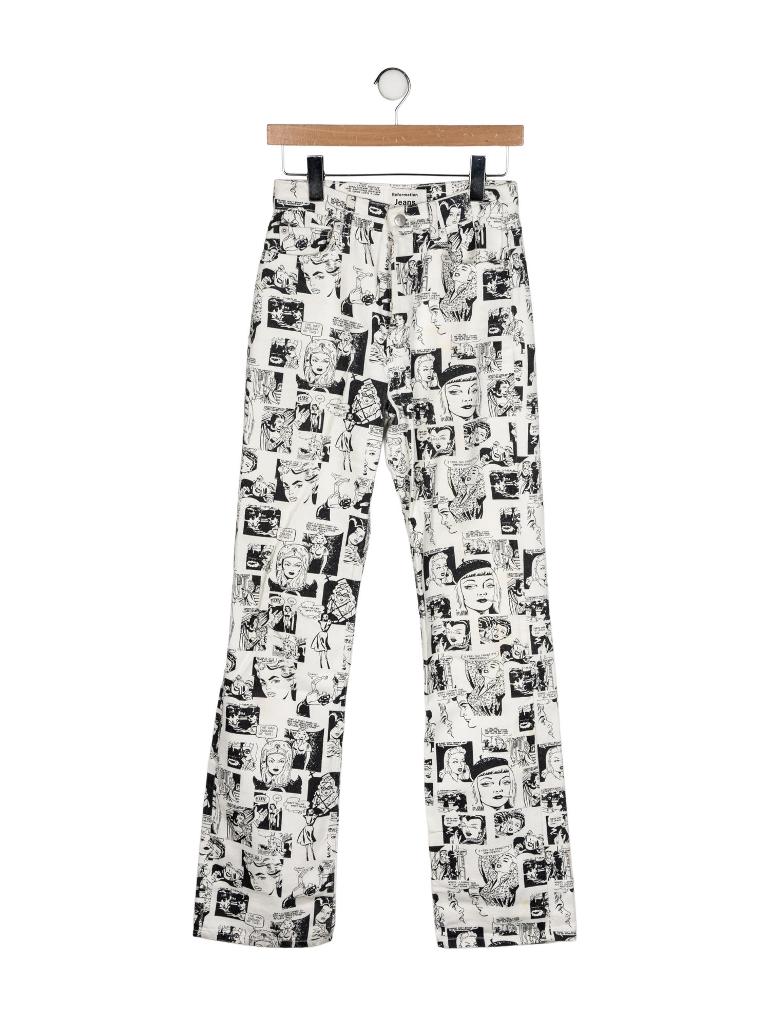 Reformation High-Rise Wide Leg Jeans