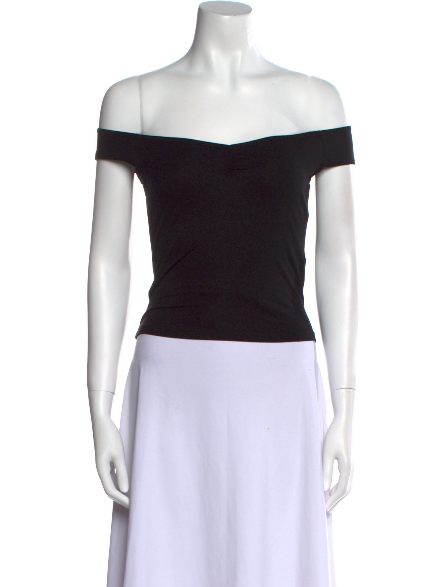 Reformation Off-The-Shoulder Short Sleeve Crop Top w/ Tags