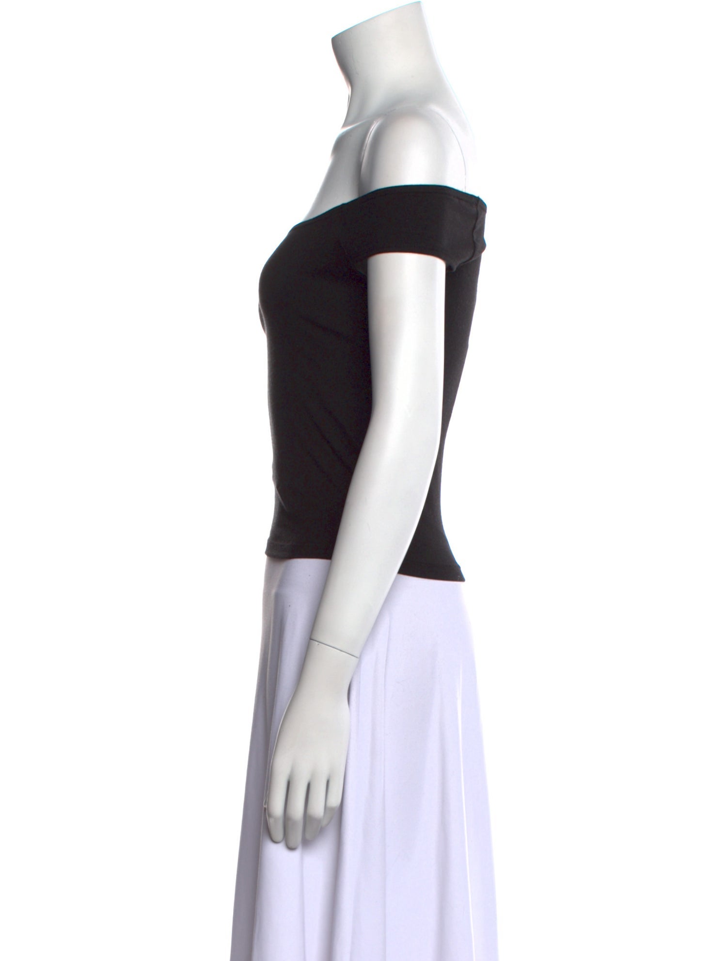 Reformation Off-The-Shoulder Short Sleeve Crop Top w/ Tags