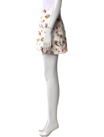 Reformation Linen Mini Skirt