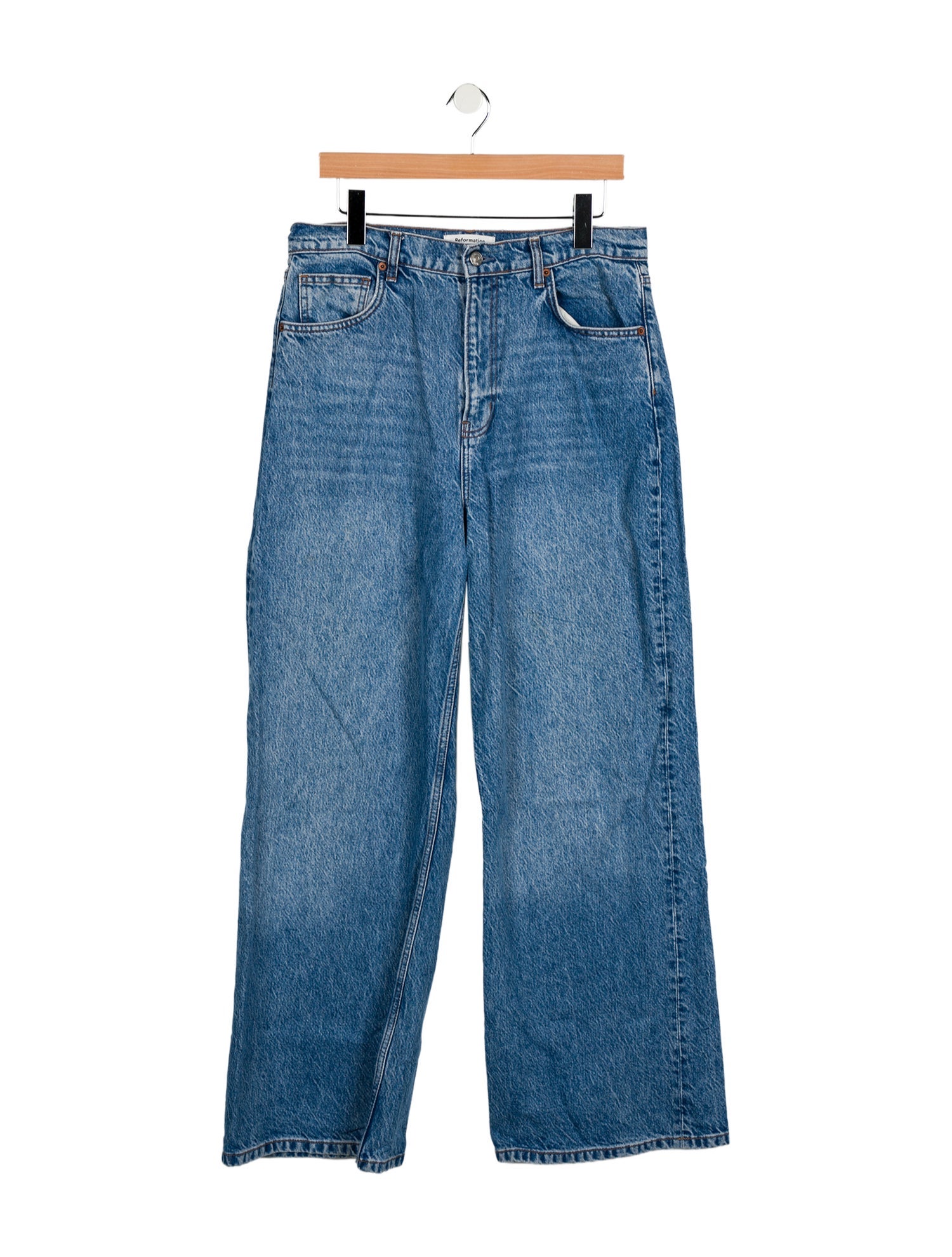 Reformation High-Rise Wide Leg Jeans