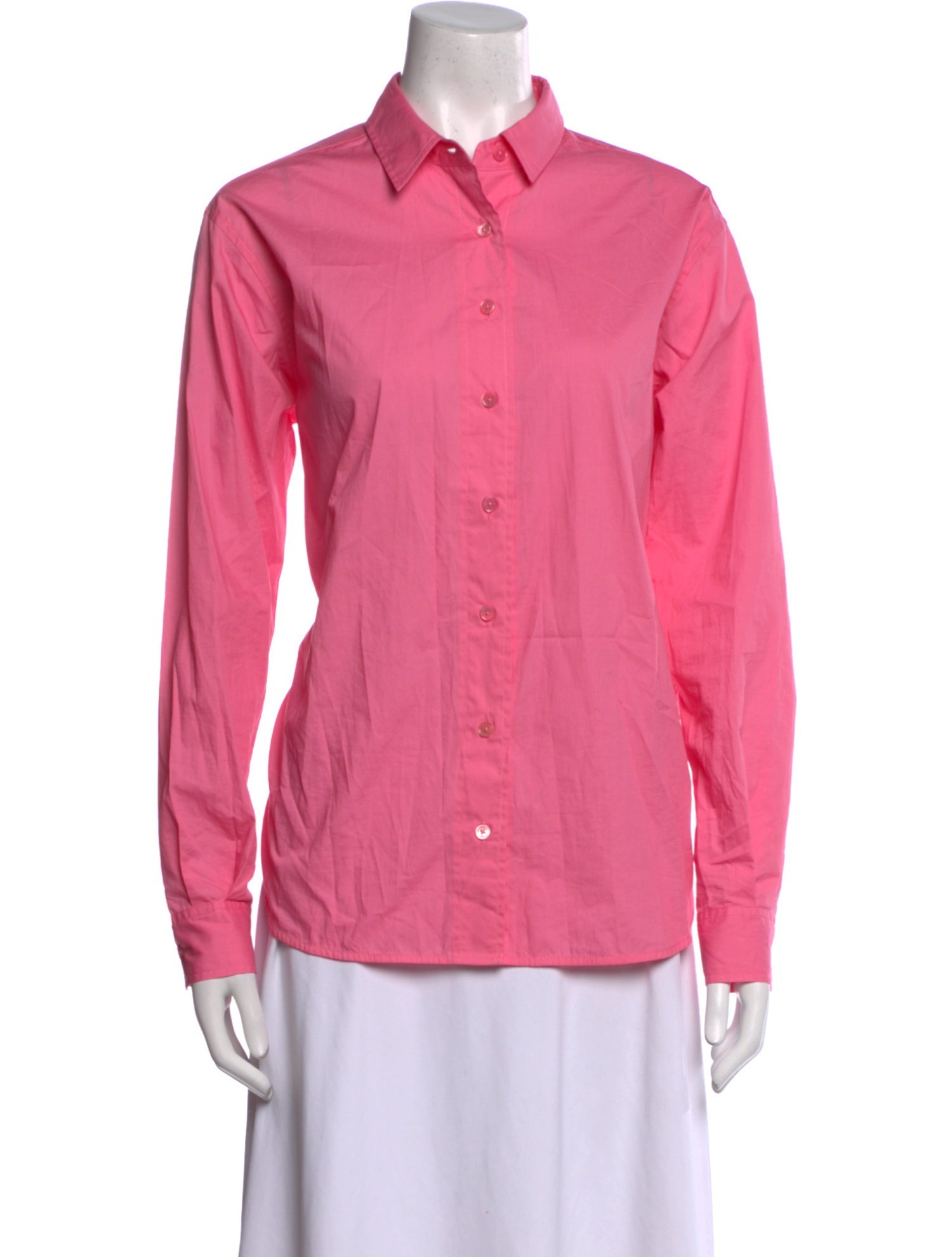 Reformation Long Sleeve Button-Up Top