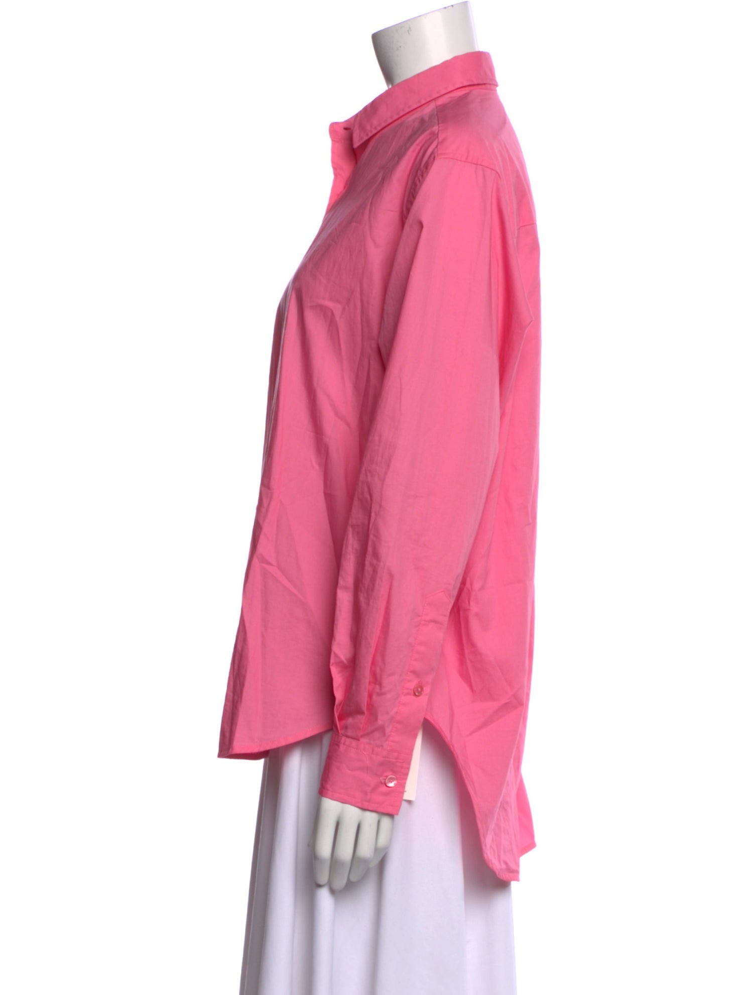 Reformation Long Sleeve Button-Up Top