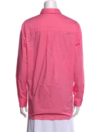 Reformation Long Sleeve Button-Up Top