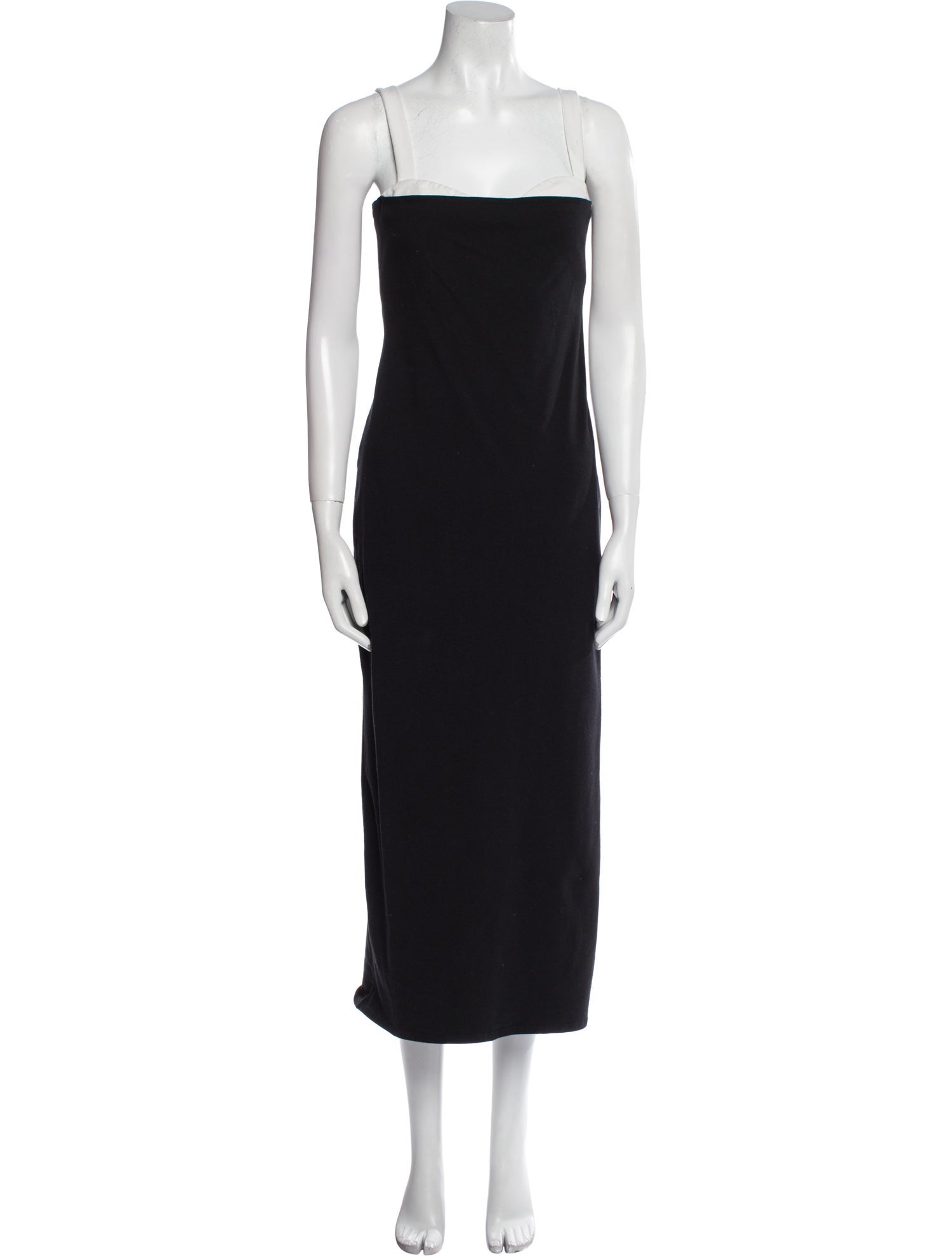 Reformation Square Neckline Long Dress