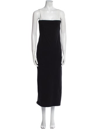 Reformation Square Neckline Long Dress