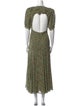 Reformation Floral Print Long Dress