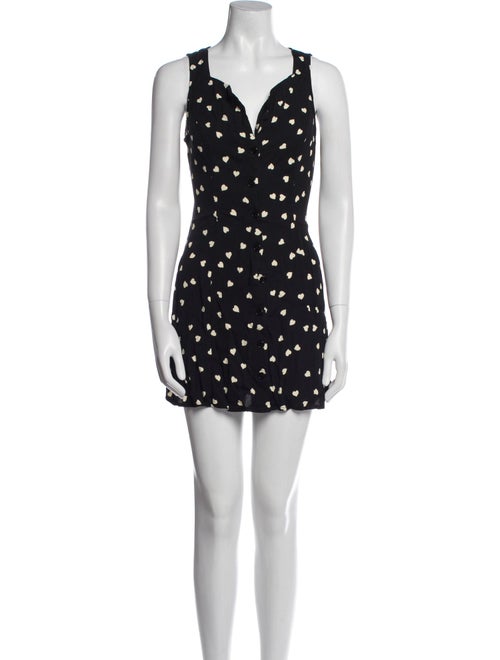 Reformation Printed Mini Dress