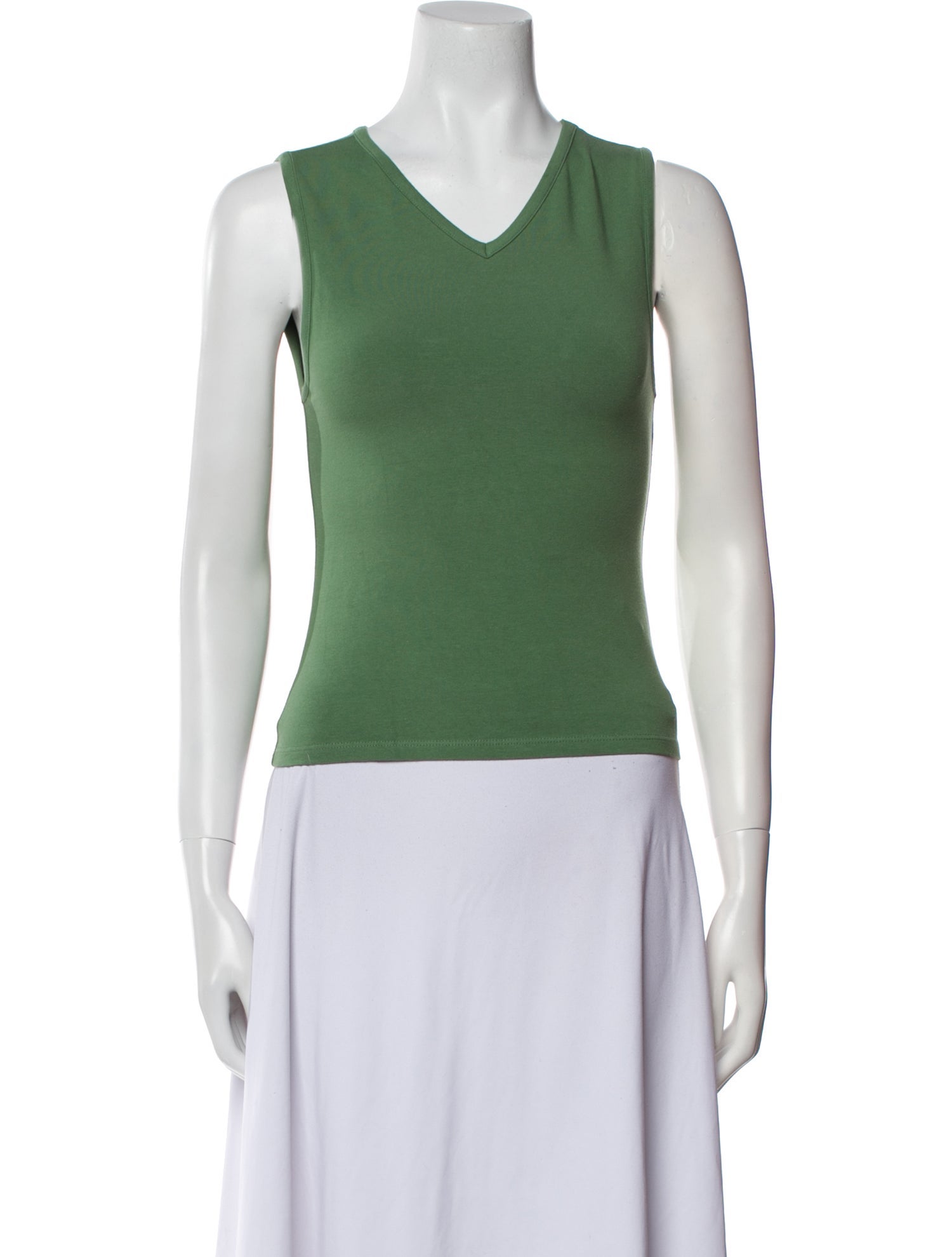 Reformation V-Neck Sleeveless Top