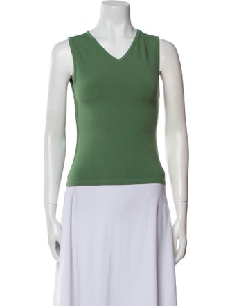 Reformation V-Neck Sleeveless Top