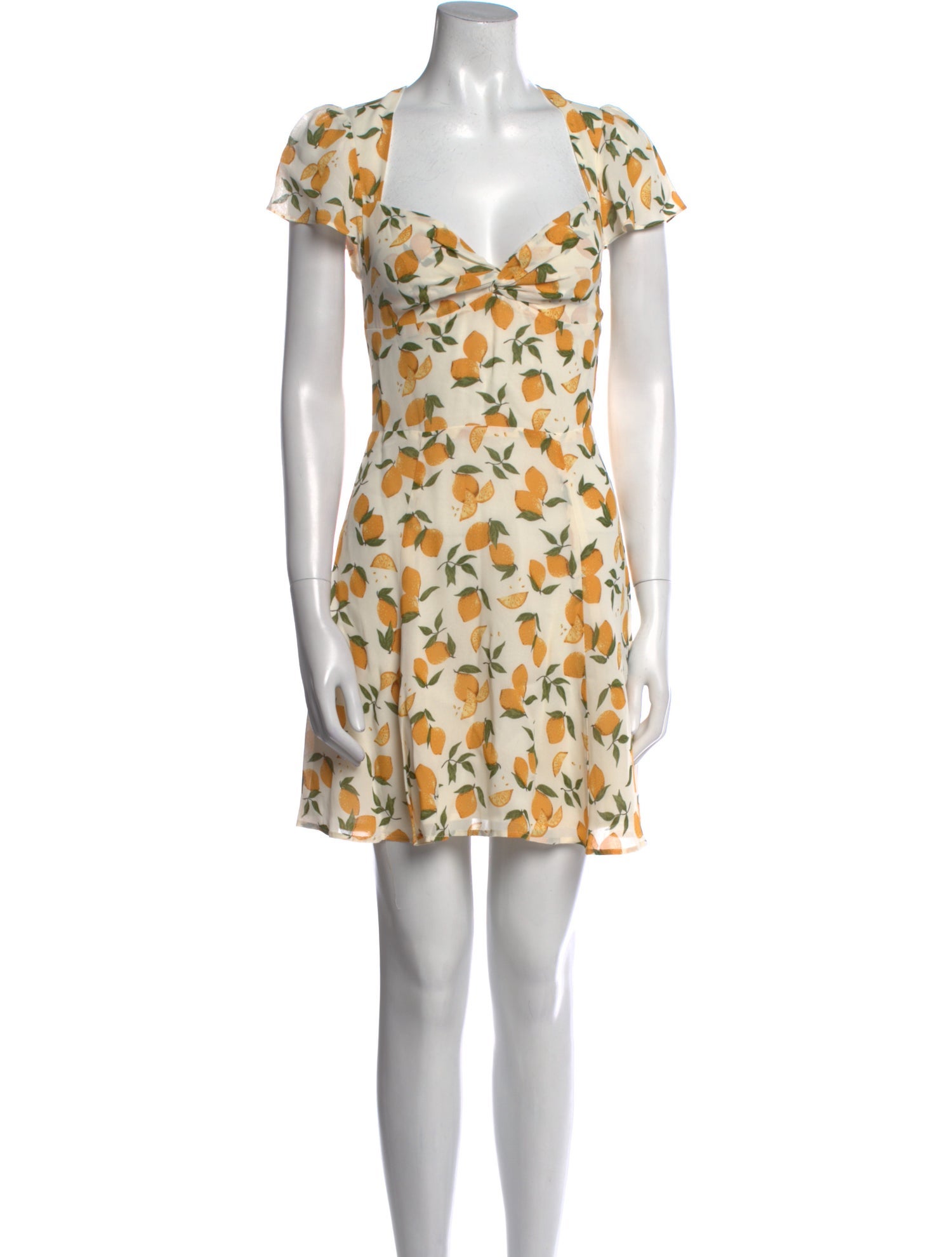 Reformation Printed Mini Dress