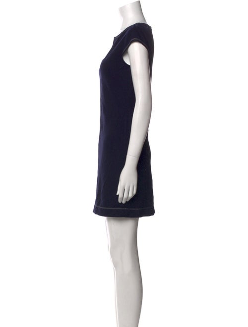 Reformation Bateau Neckline Mini Dress