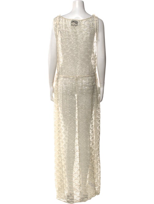 Reformation Bateau Neckline Long Dress