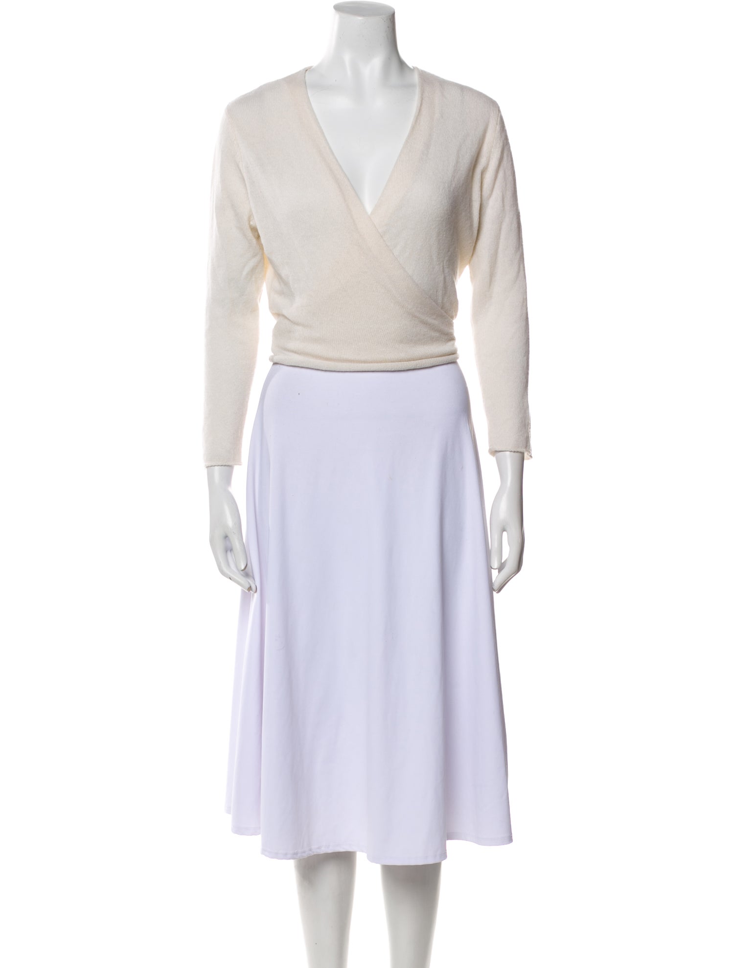 Reformation Cashmere V-Neck Sweater