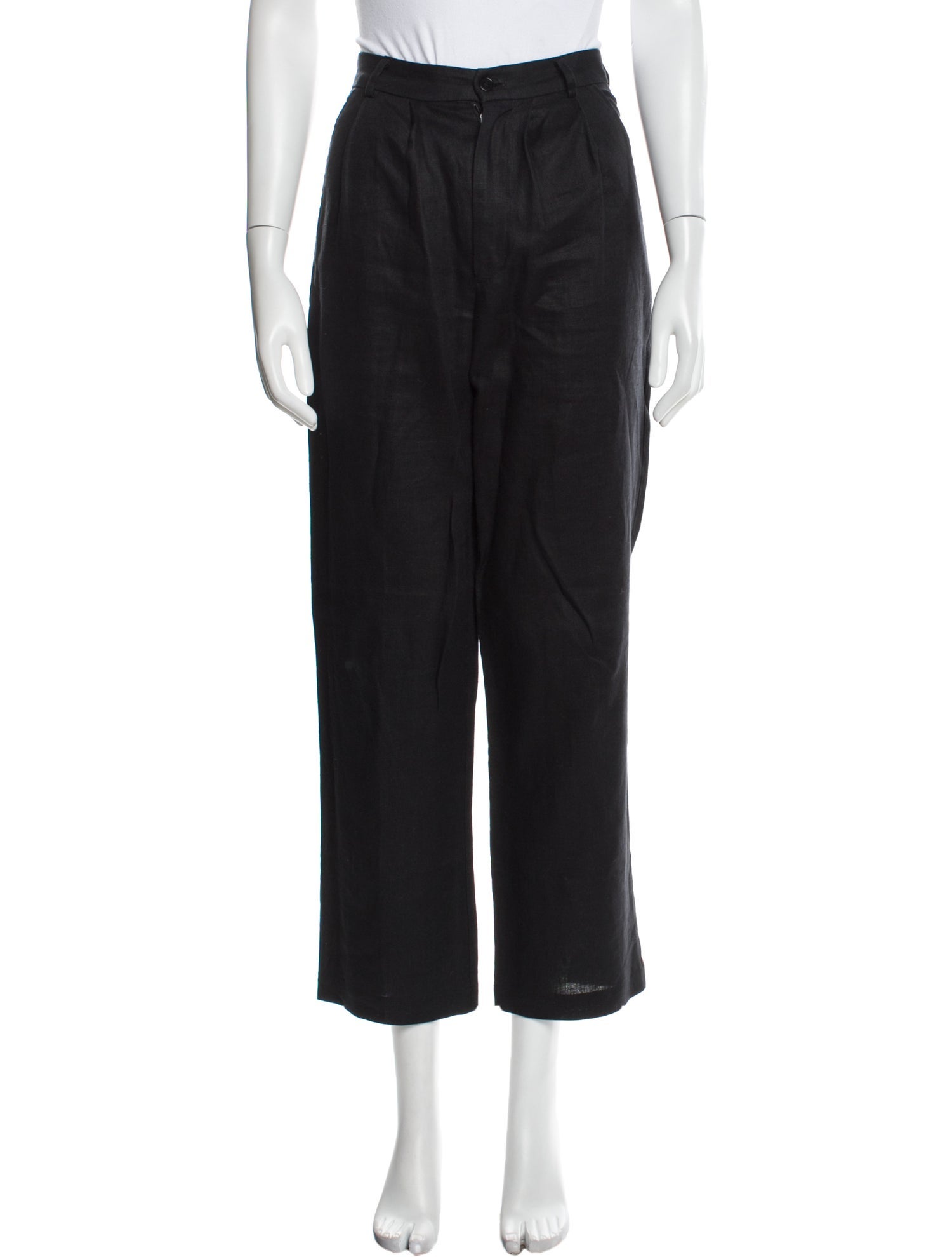 Reformation Linen Straight Leg Pants