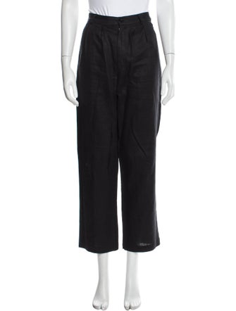 Reformation Linen Straight Leg Pants