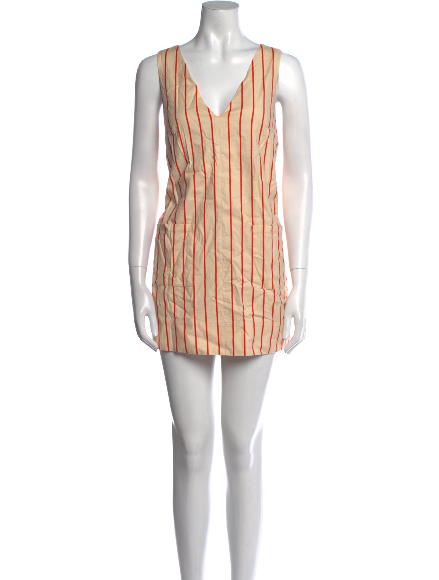 Reformation Striped Mini Dress