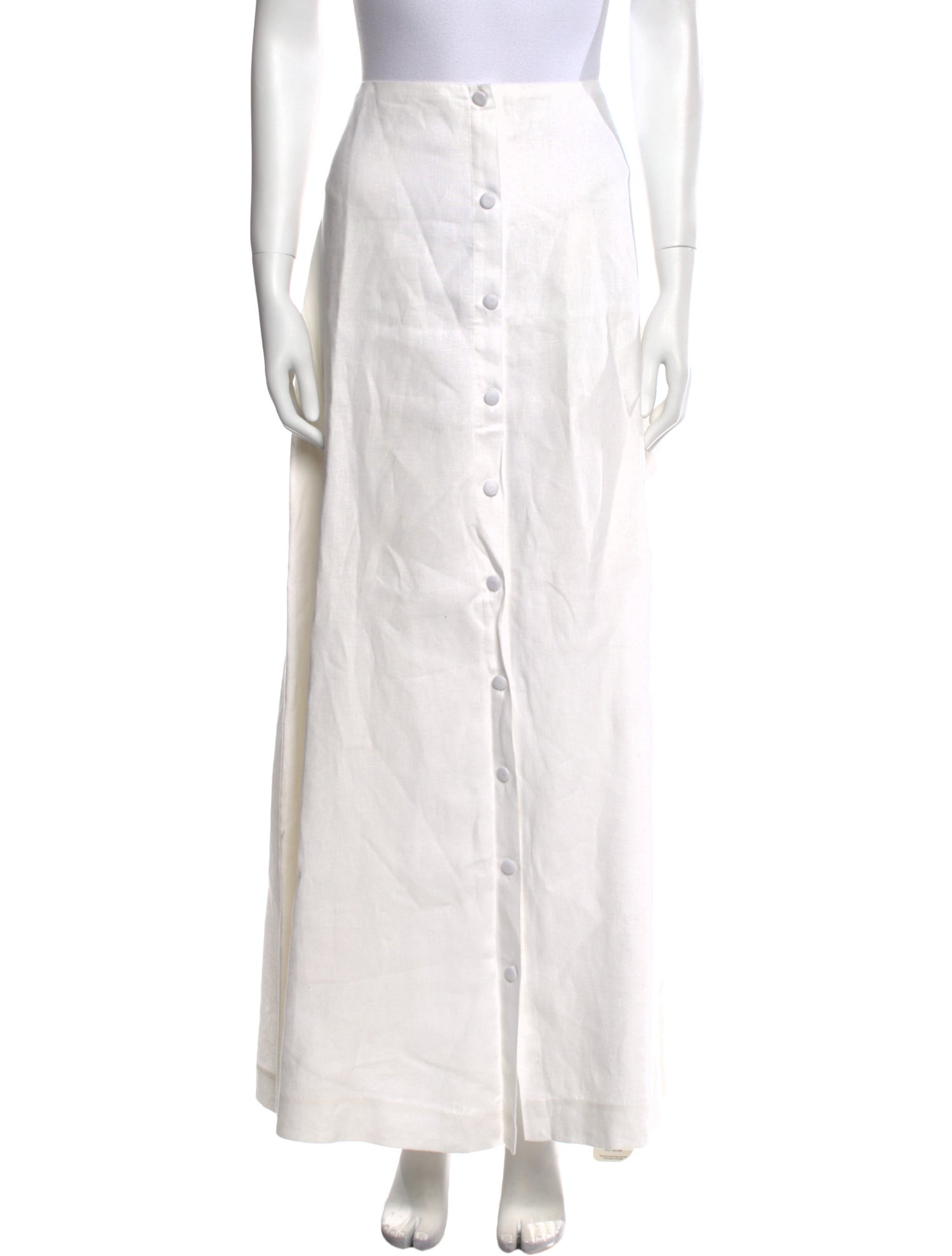 Reformation Linen Long Skirt