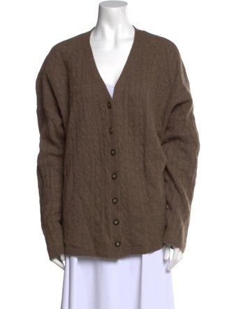 Reformation Cashmere V-Neck Sweater