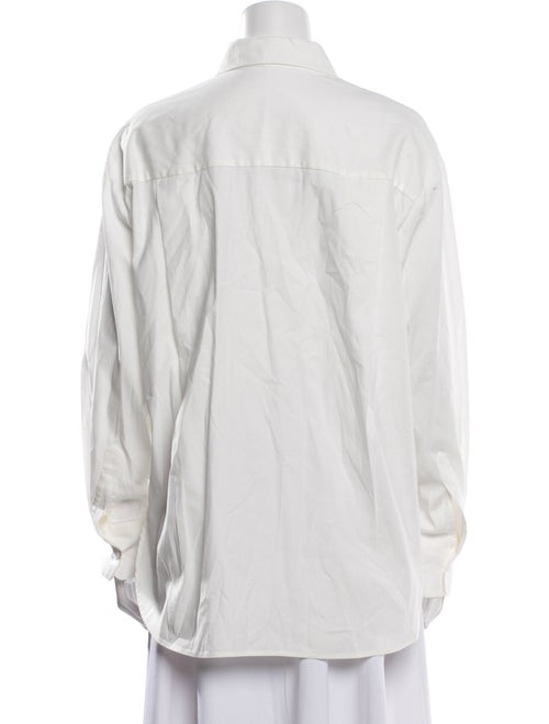 Reformation Long Sleeve Button-Up Top