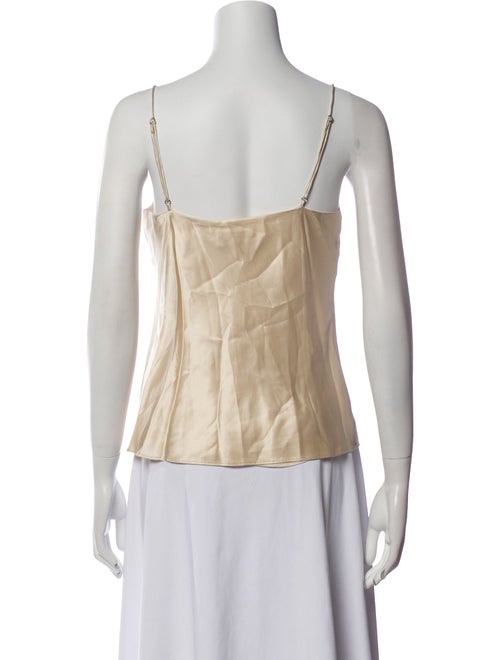 Reformation Silk Scoop Neck Top