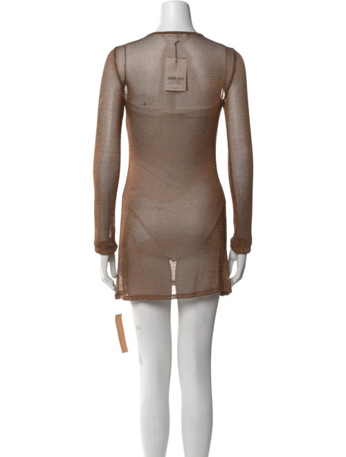 Reformation V-Neck Mini Dress